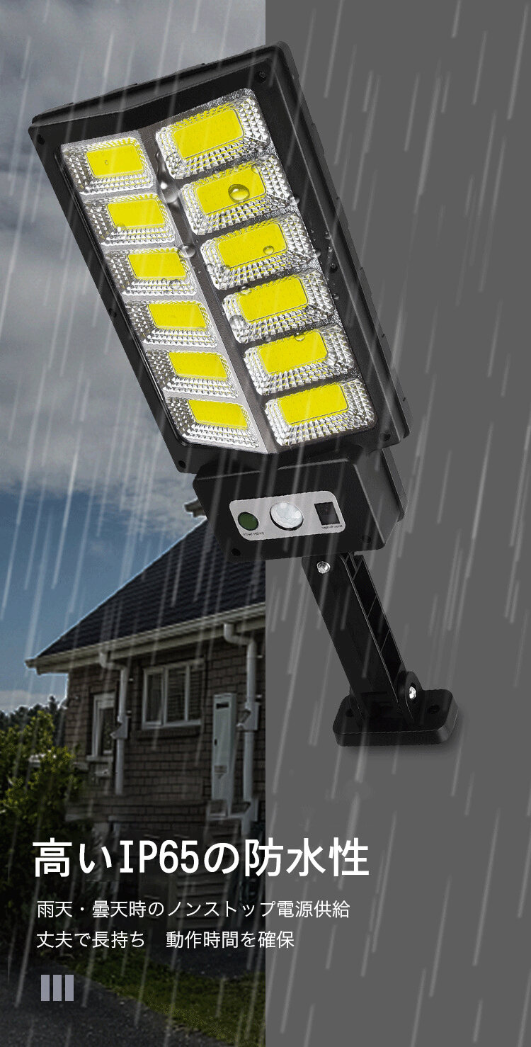 超高輝度防雨型ソーラーLEDライト