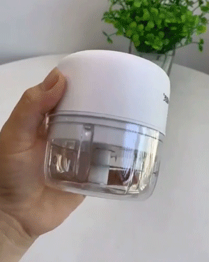 Trituradora De Ajo Eléctrica, Mini Picadora De Verduras, Chile, Carne,  Jengibre, Máquina Trituradora De Carga Usb, Utensilios De Cocina -  Batidoras - AliExpress